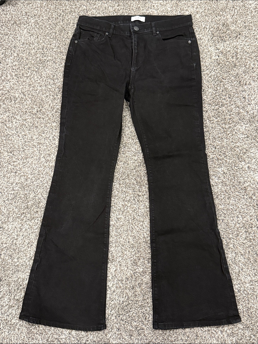 LOFT Black Bootcut Jeans Size 8